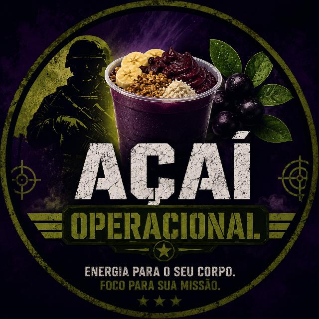 Logo oficial Açaí Operacional